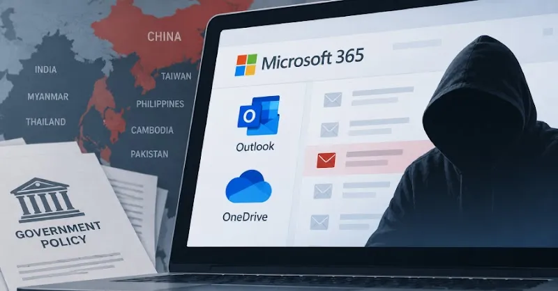 Antino Backdoor Leverages M365 for Espionage Campaign