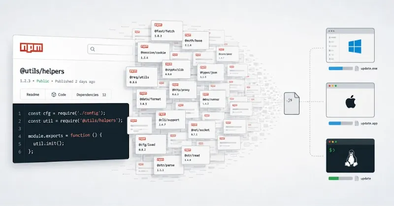 Critical npm Supply Chain Attack Delivers Cross-Platform RAT/Infostealer