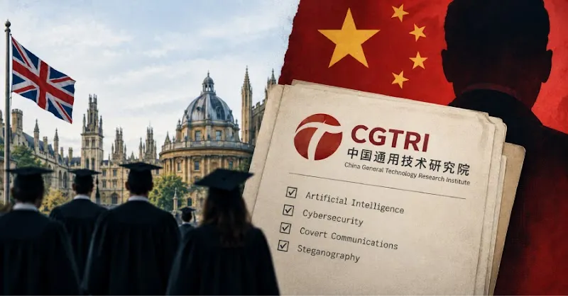 MI5: China's MSS Funds UK Academic Espionage Via Front Company
