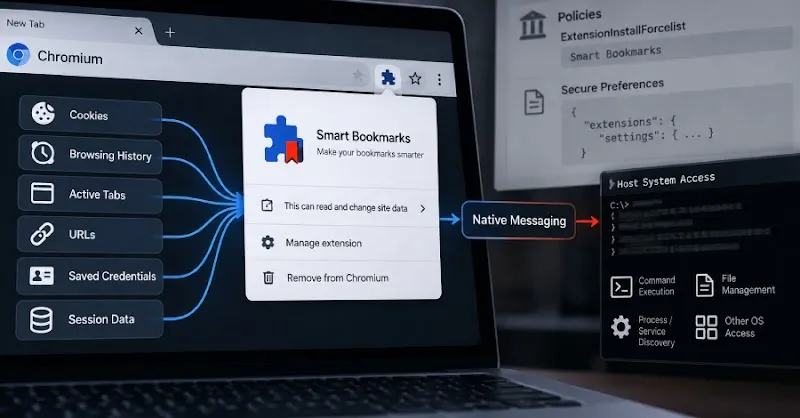 PEEP Backdoor Turns Browsers into OS Command Execution Tools
