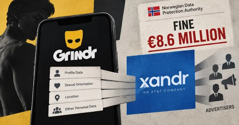 Xandr Fined Record €8.6M for Relaying Grindr Data